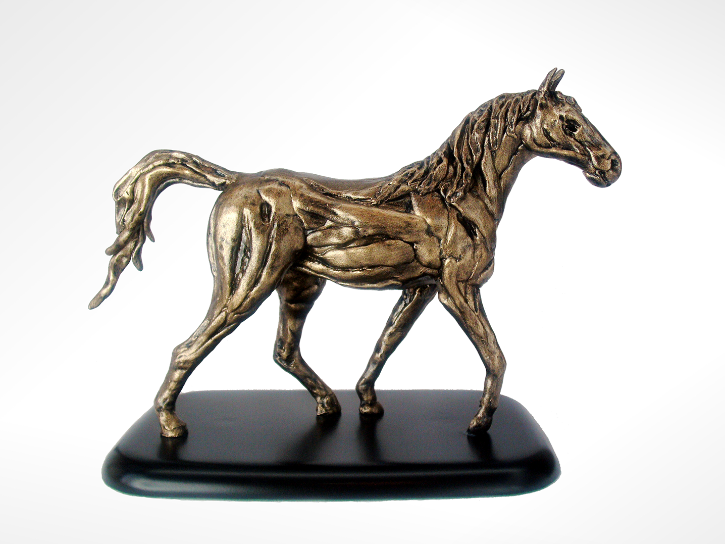 Abstract Horse Sculpture