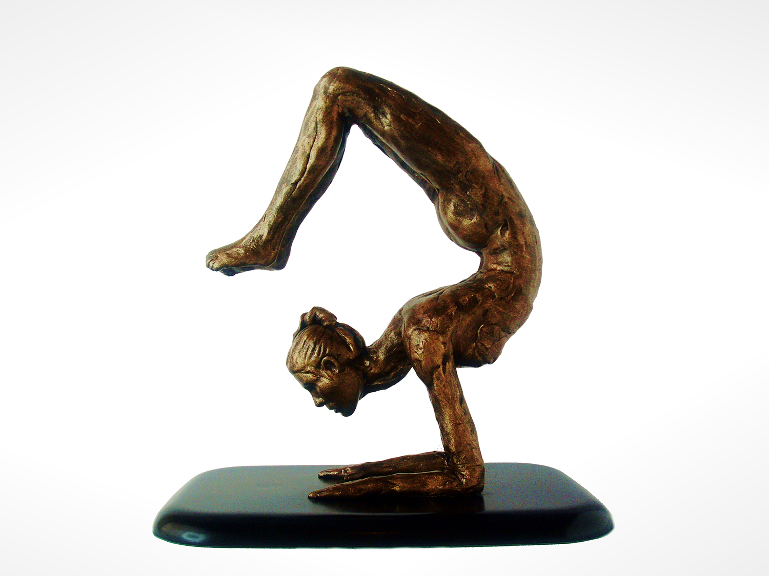 Sayanasana Scorpion Yogo Pose Sculpture
