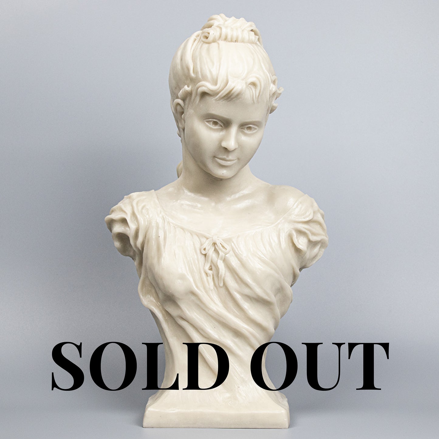 Resin Bust Sculpture - Lady Statue